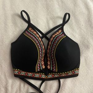 Shade & Shore bikini top; size: 36C; new; with underwire